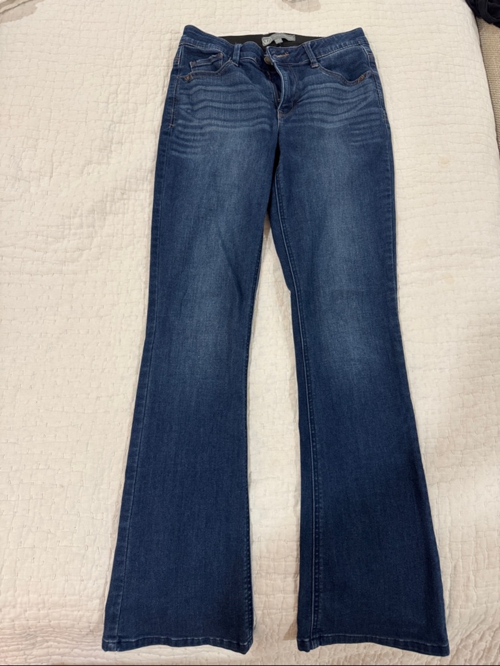Wit & Wisdom Dark Blue Flare Jeans - size 2
